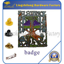 Custom Zinc Alloy Enamel Badges